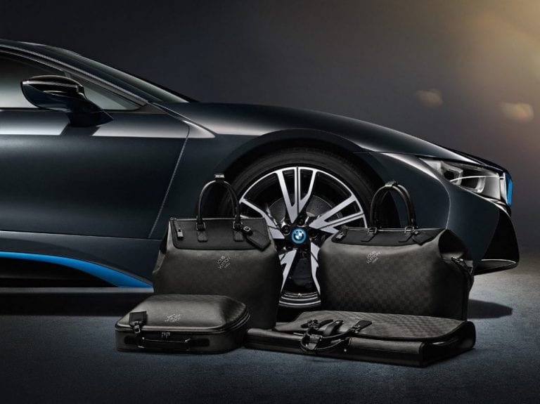 Louis Vuitton räätälöi BMW i8:lle oman laukkusarjan