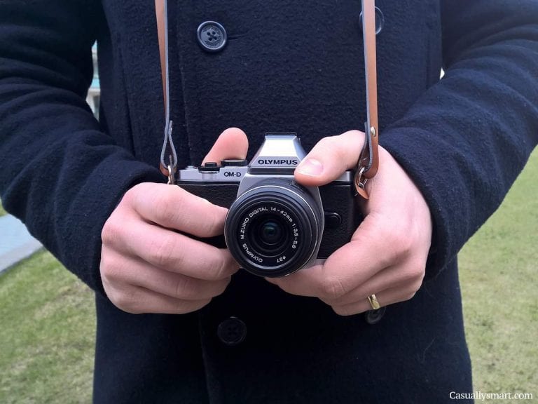 Nahkainen kamerahihna à la Field day