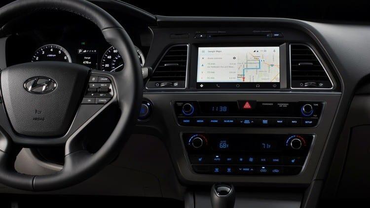 Android Auto -järjestelmä maailman ensimmäisenä Hyundai Sonataan