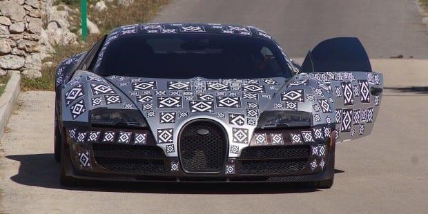 Veyronin seuraaja Bugatti Chiron tarjoaa 1500 hevosvoiman tehot