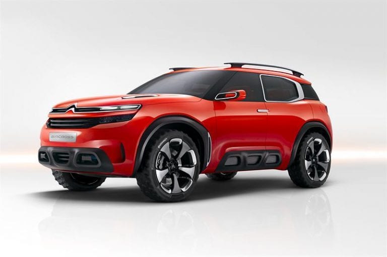 Rohkea ja tiukka Citroën Aircross Concept