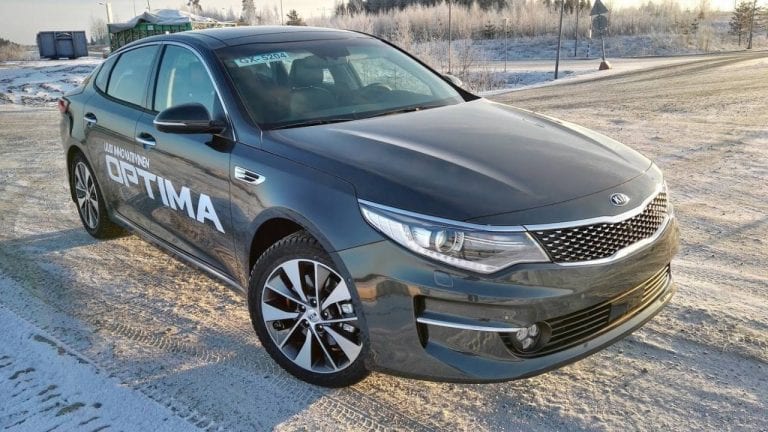 Koeajossa uusi Kia Optima – budjettiluokan edustusauto
