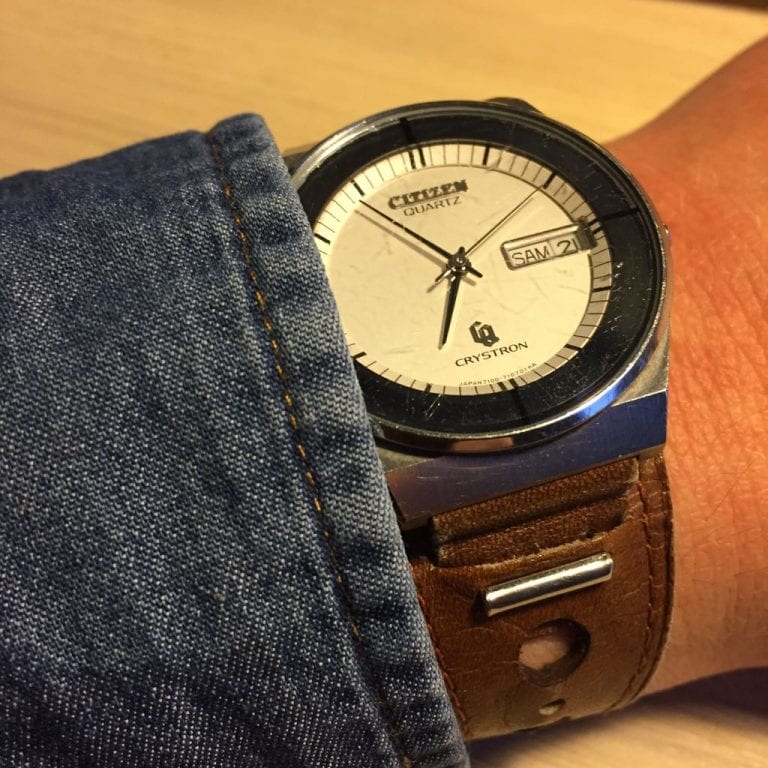 Kellotarina: Citizen Crystron