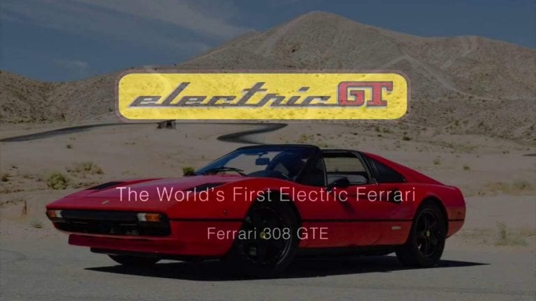 Tässä on maailman ensimmäinen Ferrari -sähköauto