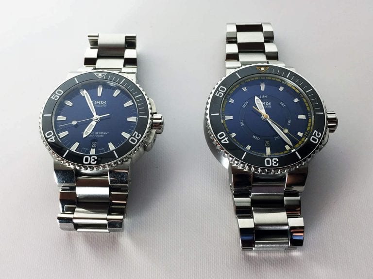 Oris taitaa sukeltajankellot