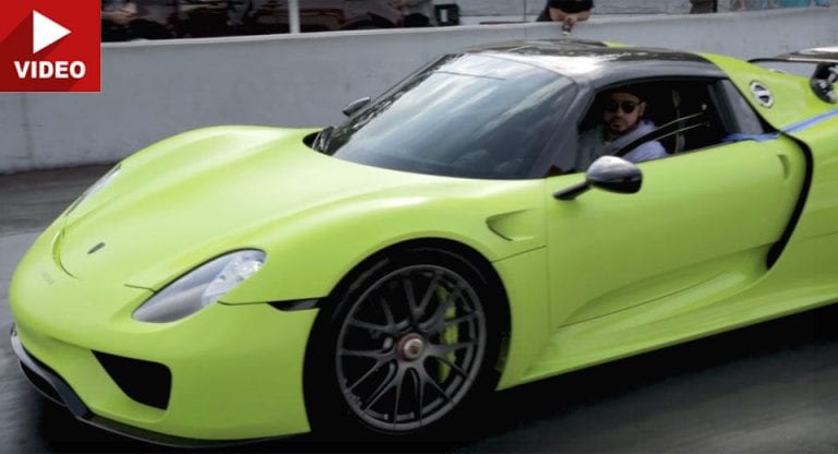 Kumpi on nopeampi kiihdytyssuoralla – Porsche 918 Spyder vai kroatialainen sähköauto?