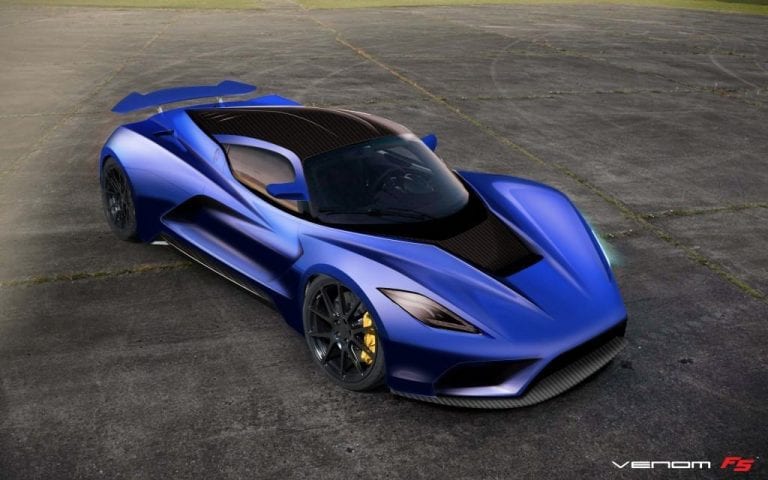 Hennessey Venom F5 aikoo haastaa Bugatti Chironin – huippunopeudeksi luvataan yli 480 km/h