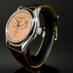 Patek Philippe Complications Annual Calendar 5035G Salmon Dial