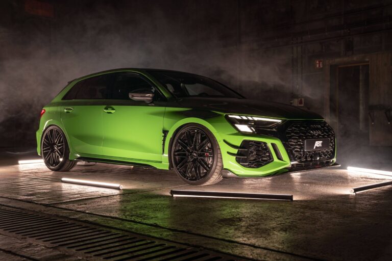 500 hepan kompaktiauto – ABT:n RS3-R:ää valmistetaan vain 200 kappaletta