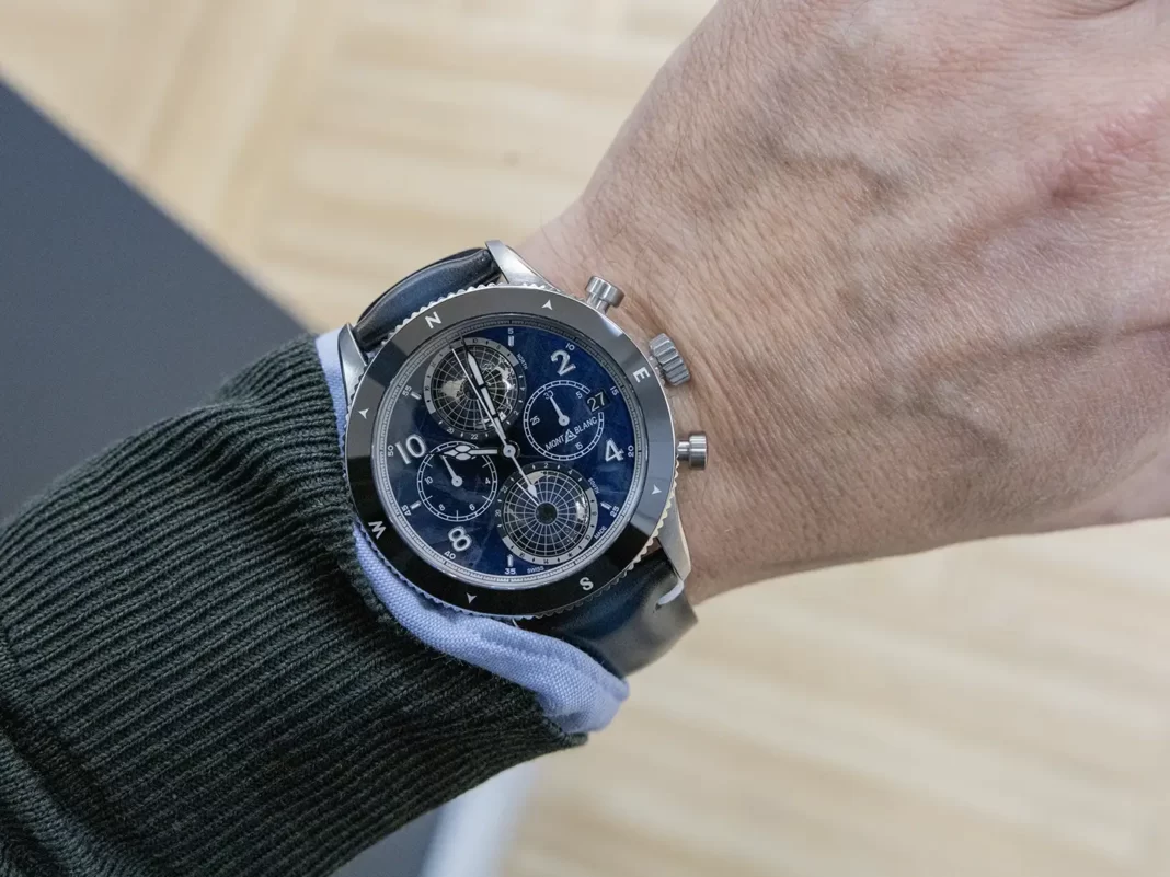 Montblanc 1858 Geosphere Chronograph 0 Oxygen Limited Edition