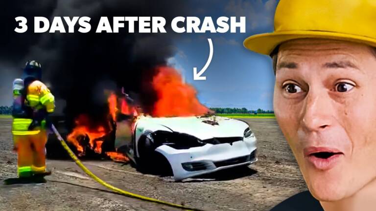 Miksi sähköautopaloja on vaikea saada sammutettua?