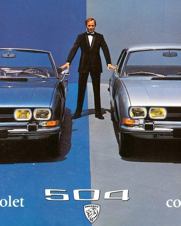 Kun ranskalainen ja italialainen eleganssi kohtasivat – Peugeot 504 Coupé ja Cabriolet kuuluvat tyylikkäimpien kaksiovisten klassikkojen joukkoon