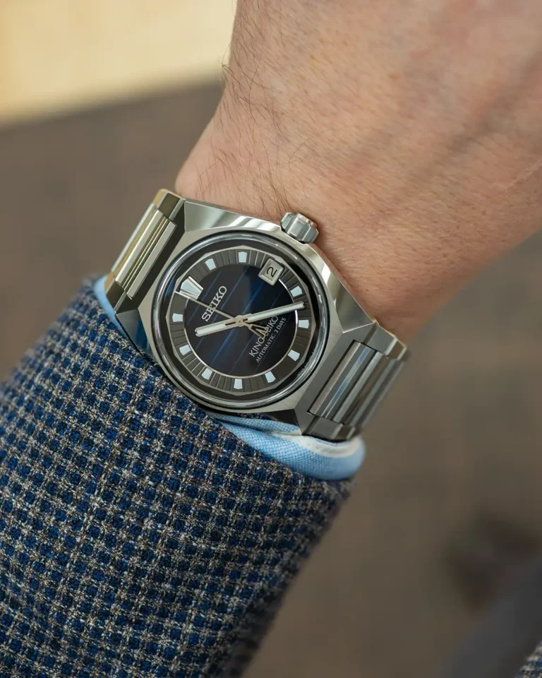 King Seiko Vanac on rohkean muotoilun kellomallisto