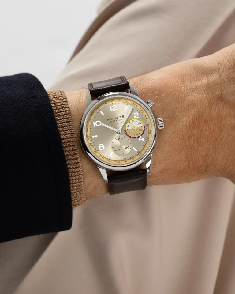 Harvinaista herkkua Suomessa: NOMOS Glashütte Club Sport Neomatik Worldtimer – The Scenic Route -mallisarja