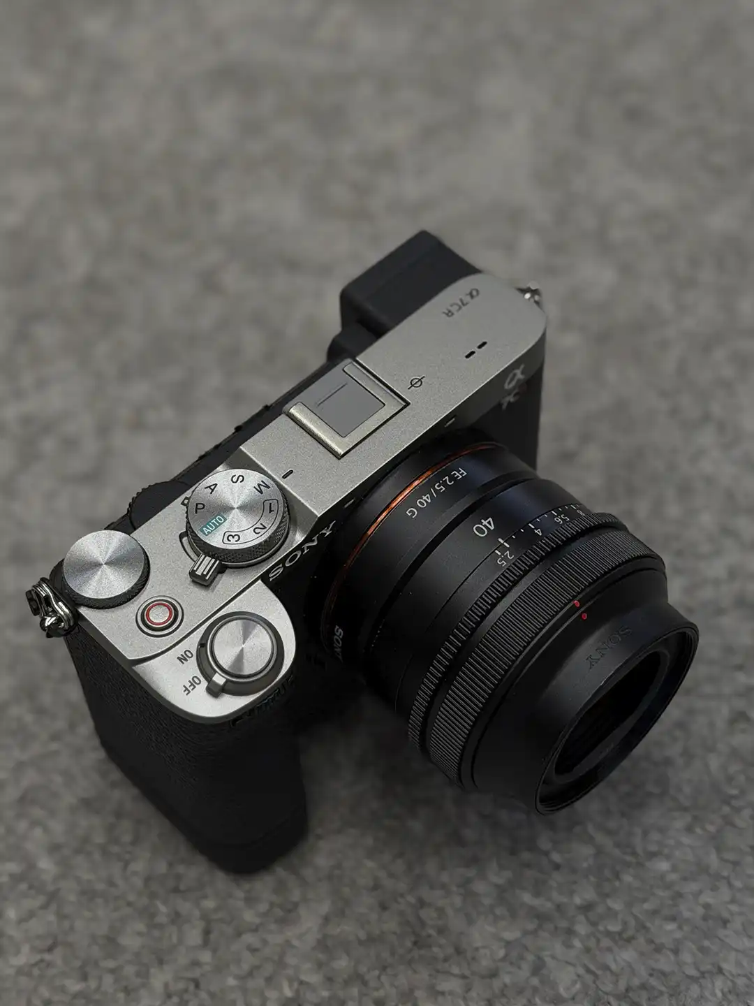 Sony A7C R -kamera.