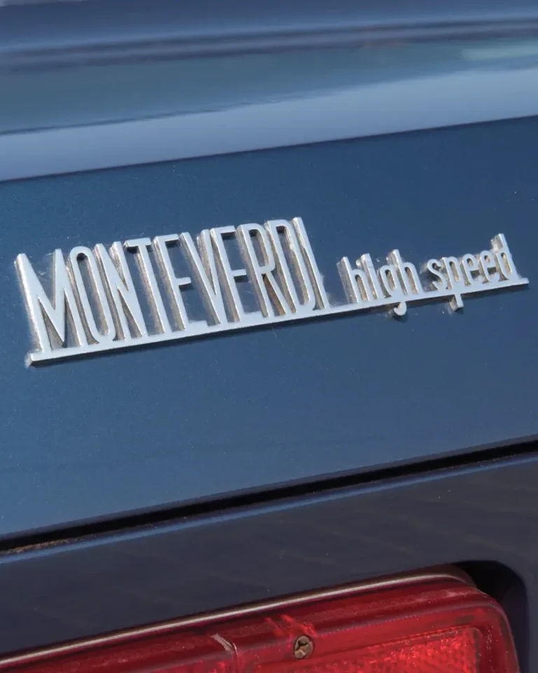 Riita Ferrarin kanssa sai aikaan sveitsiläisen gran turismon – Monteverdi 375 High Speed oli yksi aikansa kalleimpia autoja