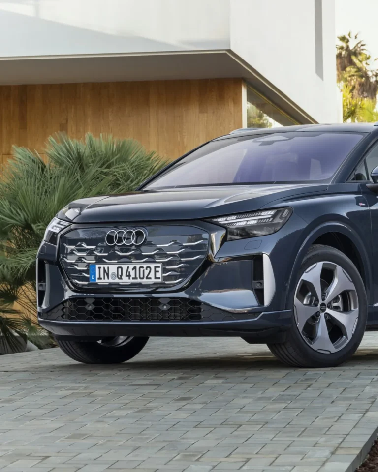 Audi Q4 e-tron uudistui – sisustus nousi uudelle tasolle ja toimintamatka kasvoi selvästi