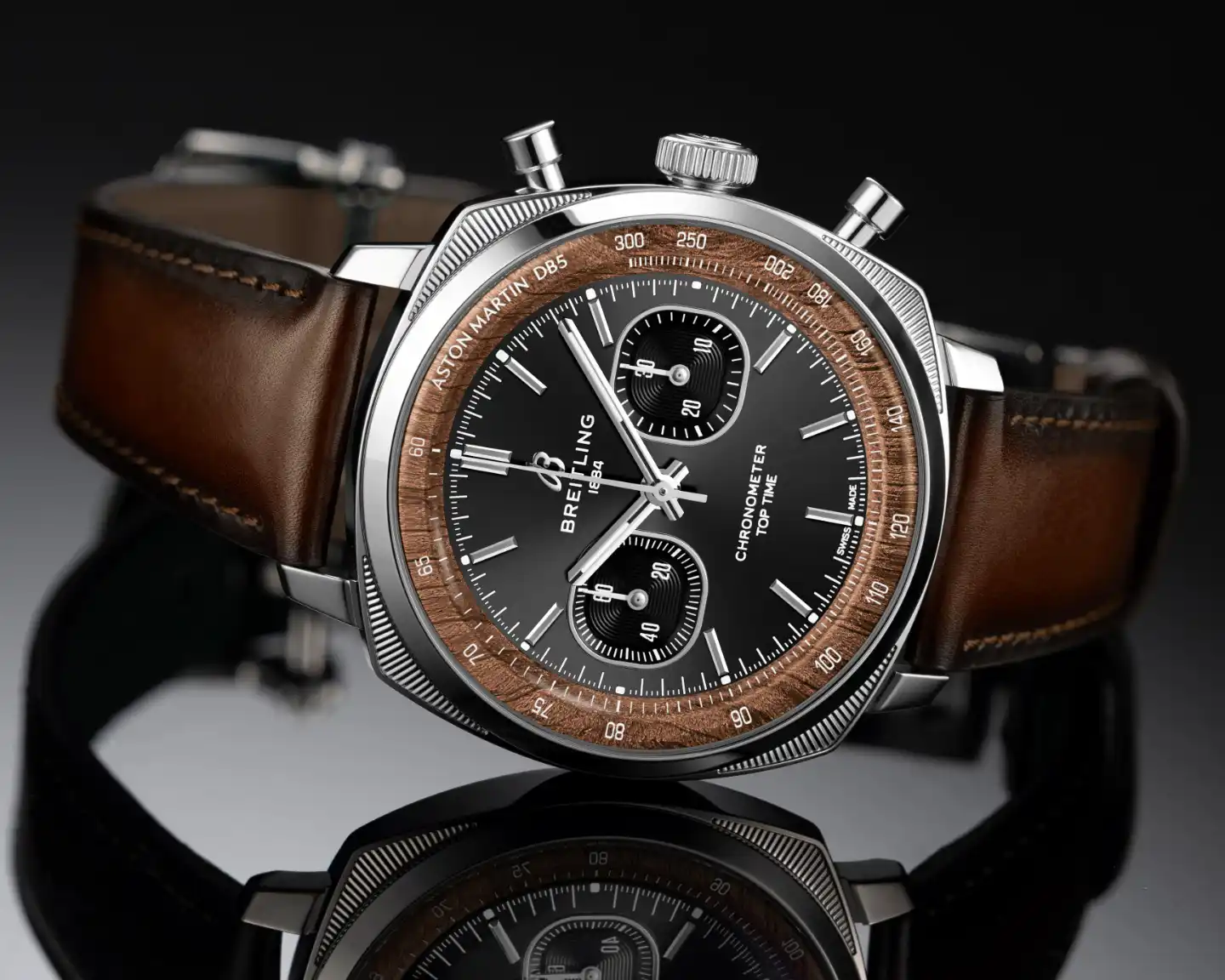 Breitling Top Time B01 Chronograph 41 Tribute to Aston Martin DB5. Ref. PB0178121B1X1