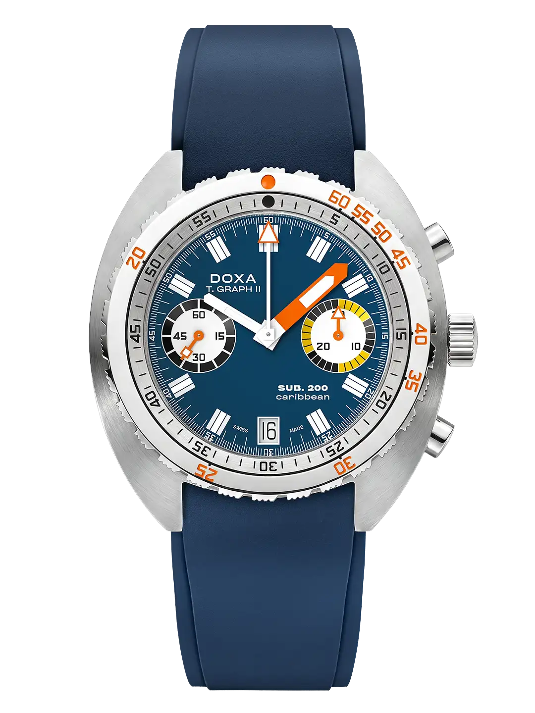 Doxa SUB 200 T.GRAPH II Caribbean - rubber