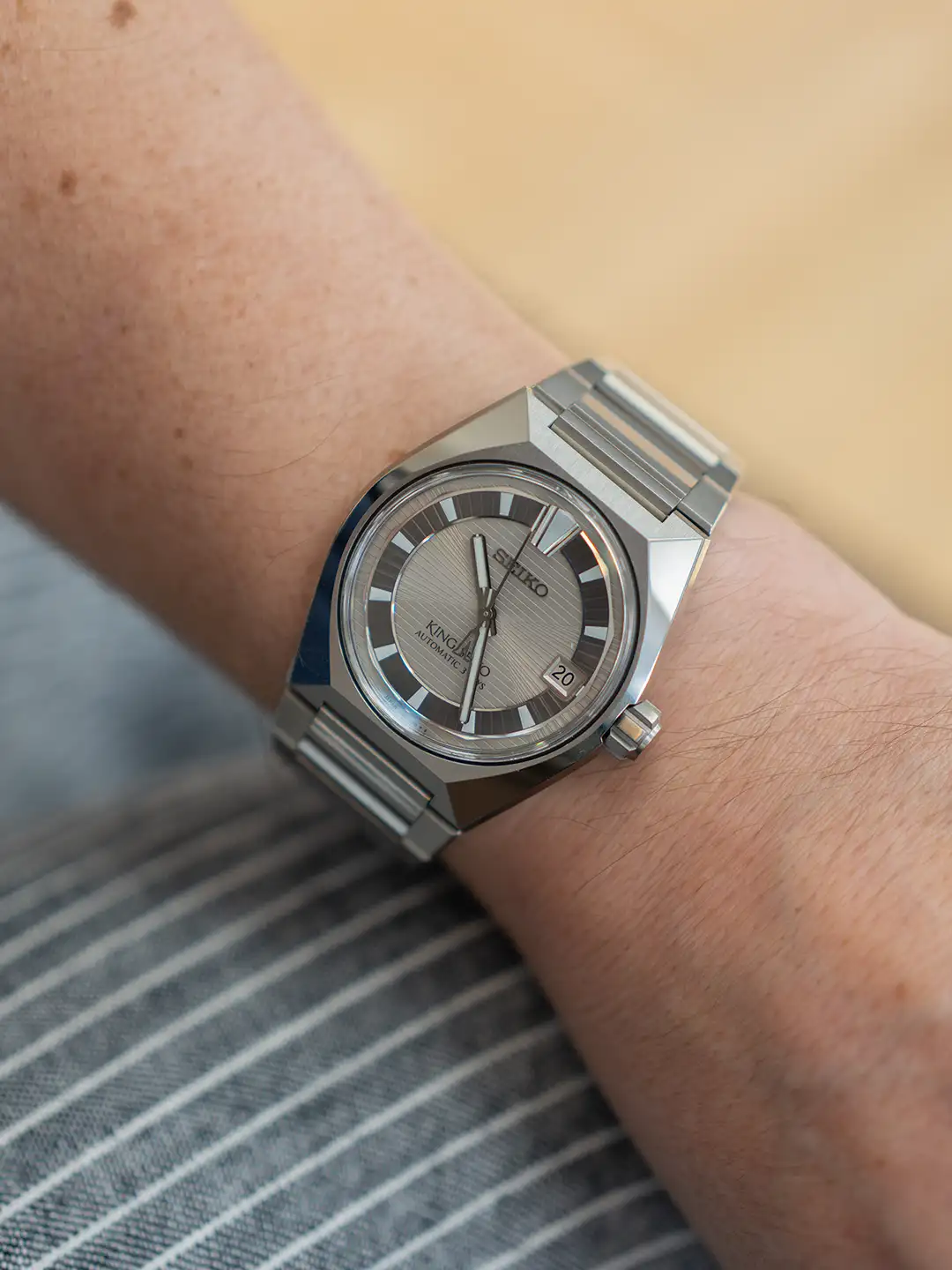 King Seiko Vanac Titanium HKF002J1 ranteessa.