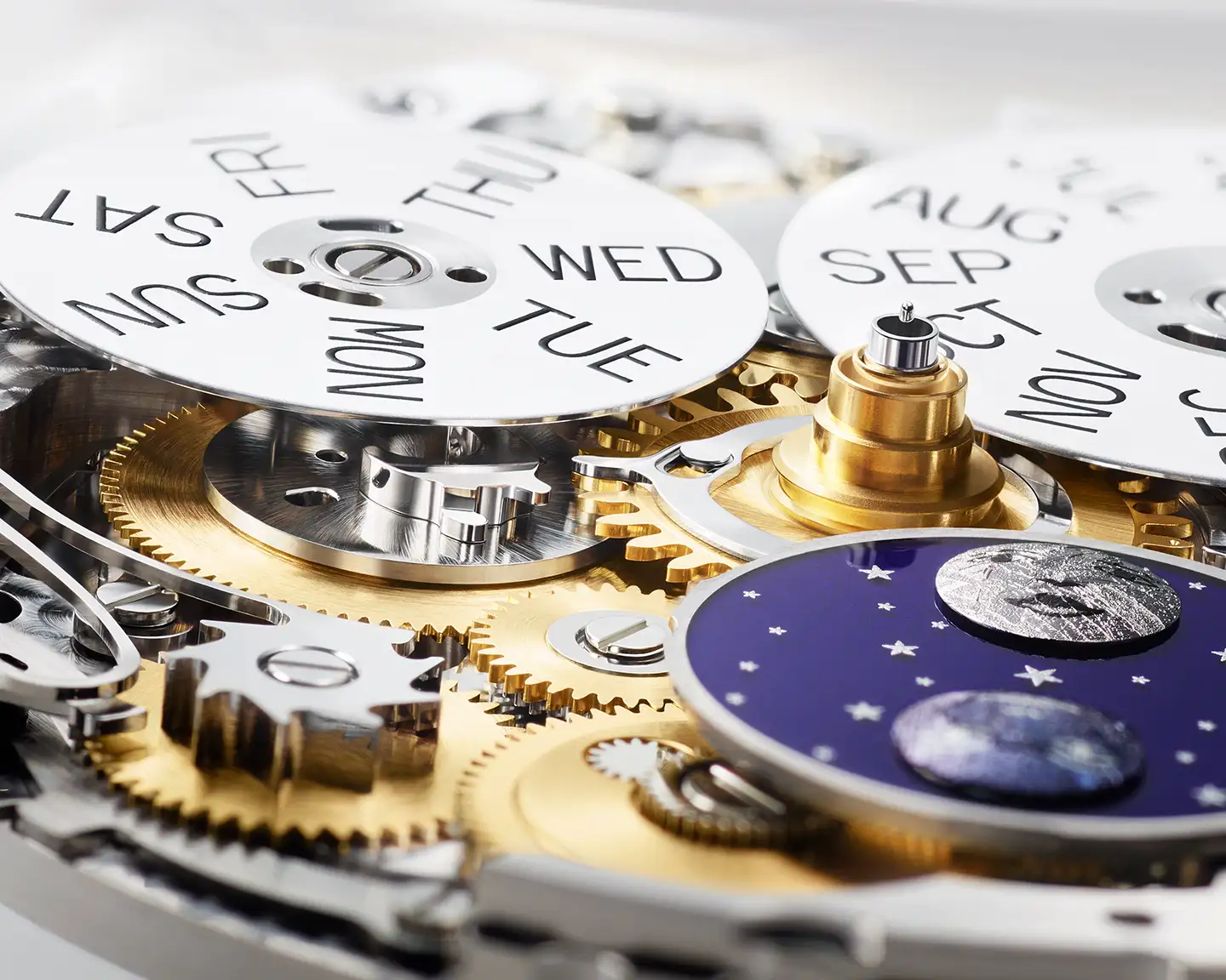 Rolex Perpetual Padellone -7190-koneiston kalenterimekanismi on pokkeuksellisen tarkka.