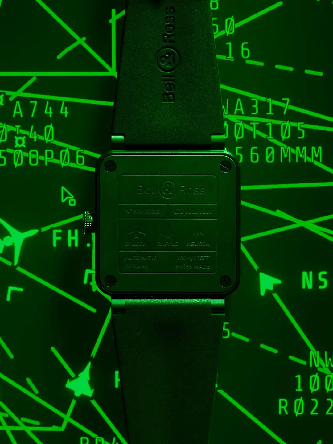 Bell & Ross BR-03 Green Radar Ceramic