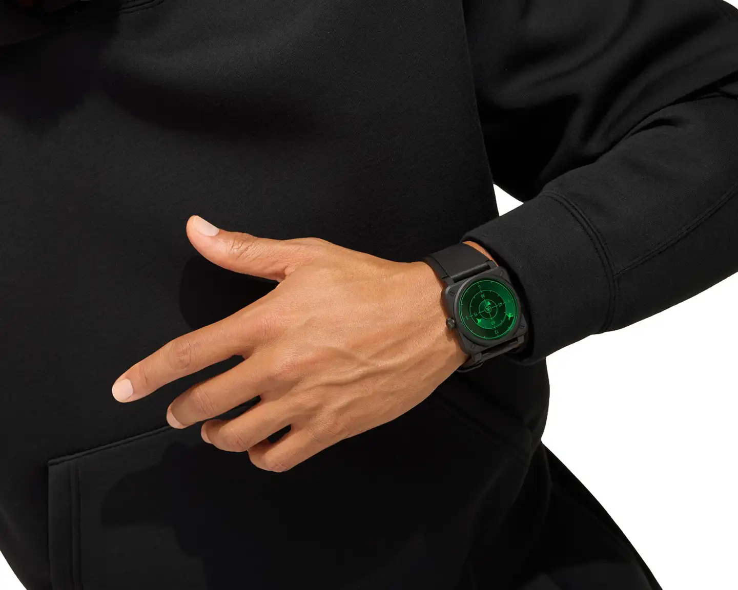 Bell & Ross BR-03 Green Radar Ceramic