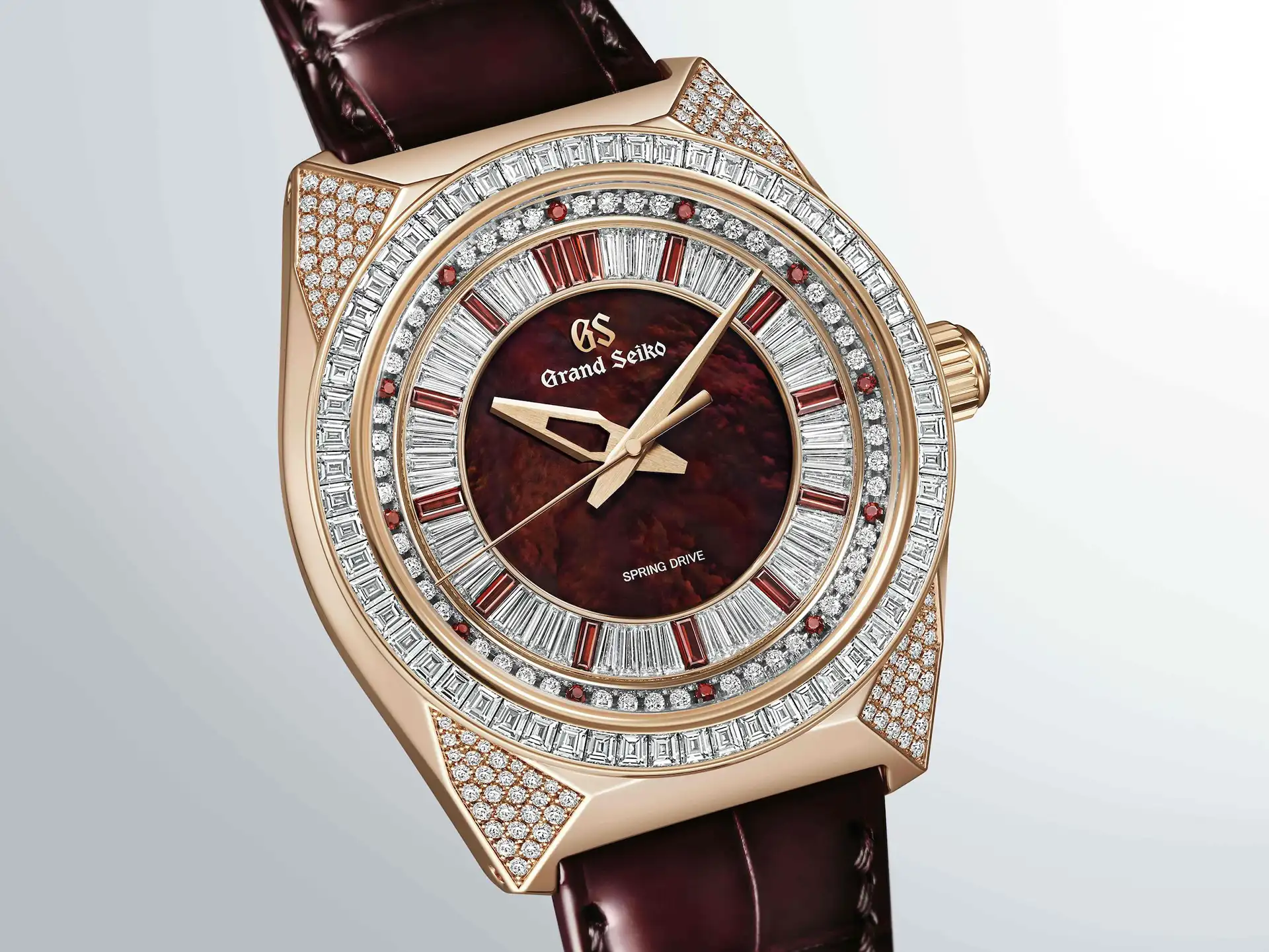 Grand Seiko Red Lionin kellotaulu on taideteos.