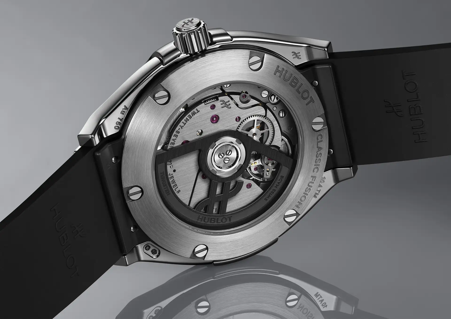 Valkokultainen Hublot Classic Fusion Tributo