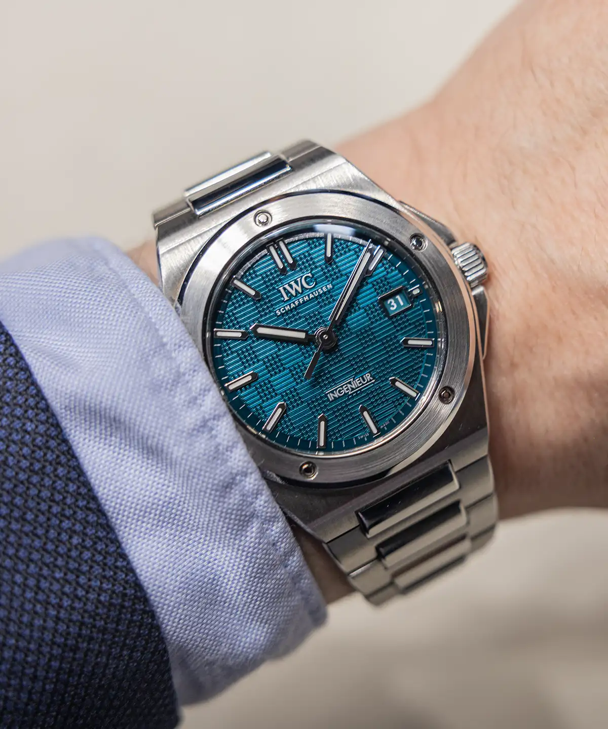 IWC Ingenieur Automatic 40, petrooli kellotaulu