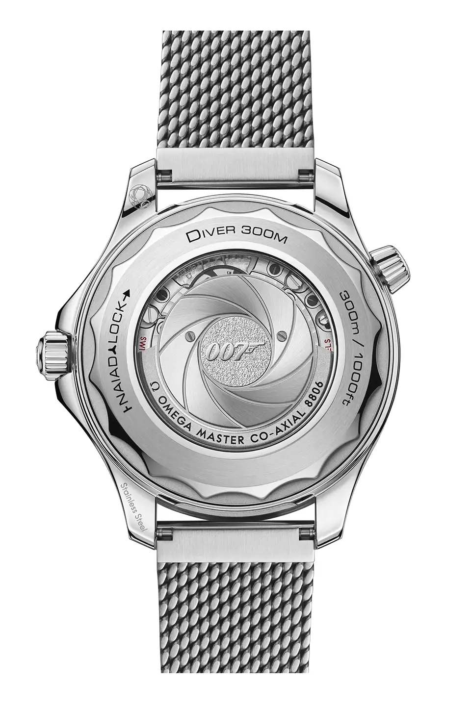 Omega Seamaster Diver 300M James Bond Edition - tuotekuva takaa