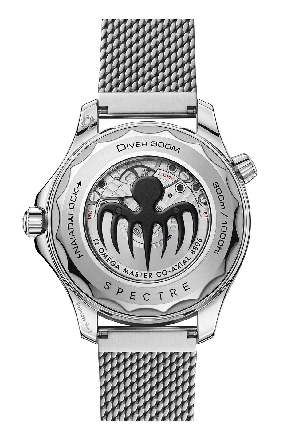 Omega Seamaster Diver 300M Spectre Edition - tuotekuva takaa