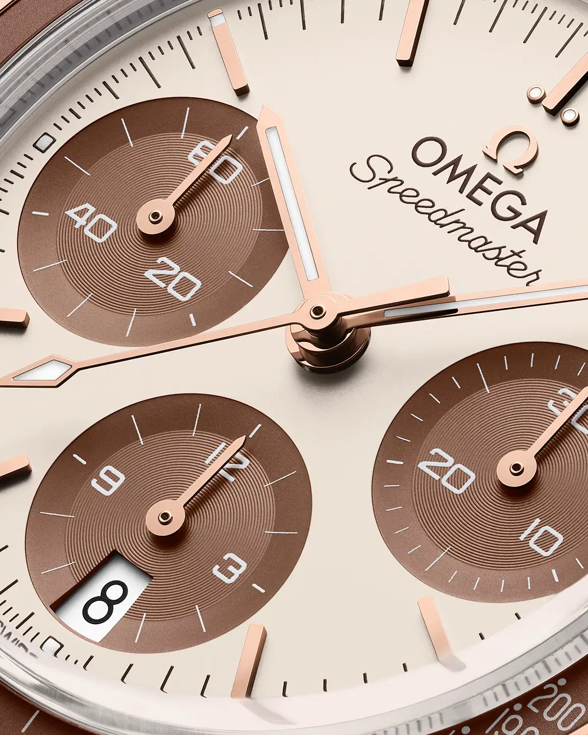 Omega Speedmaster 38 päivyrillä.