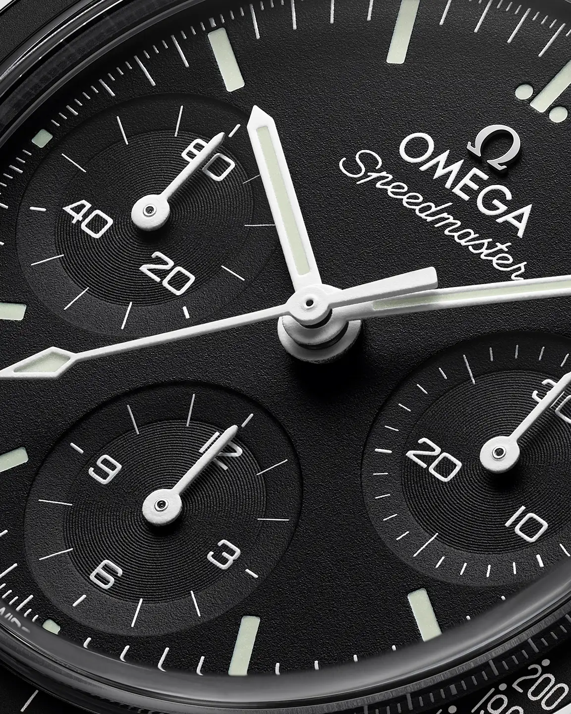 Omega Speedmaster 38 ilman päivyriä.