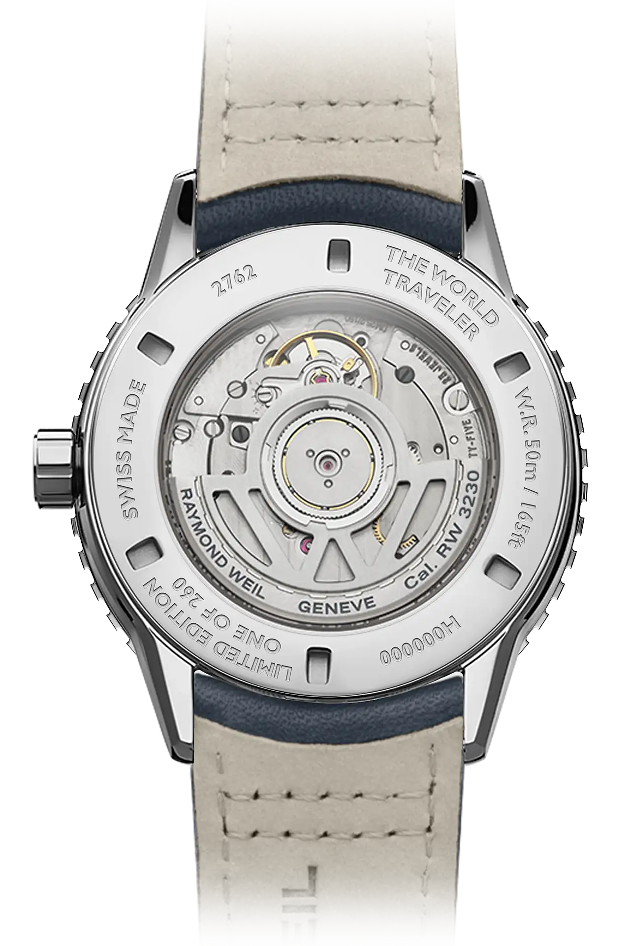 Raymond Weil Freelancer World-Traveller takaa.