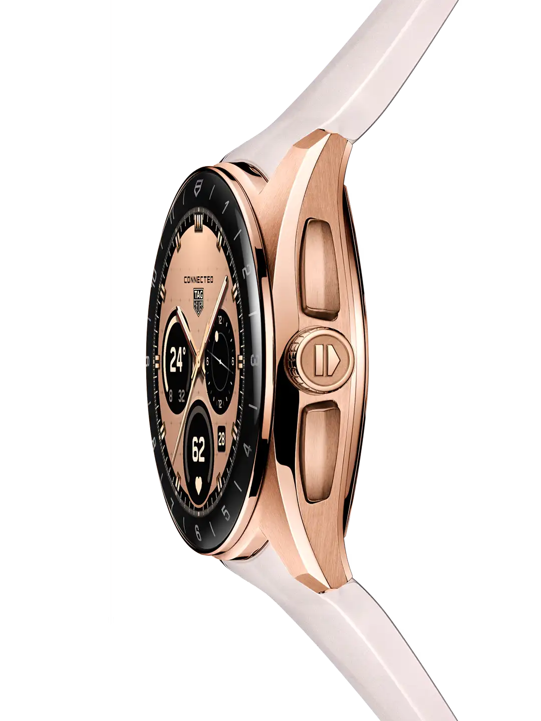 TAG Heuer Connected Calibre E5 Golden Bright Edition sivusta.